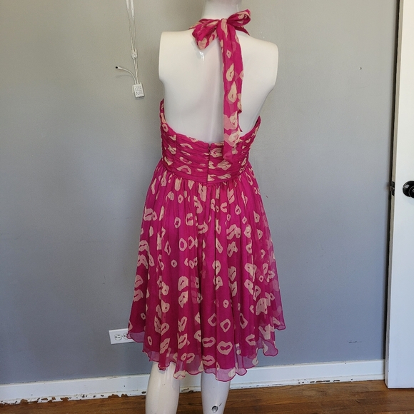 French Connection Lady Laguna Halter Dress, GUC, Size 6 - Picture 4 of 9